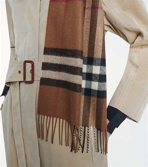 burberry silk scarves for sale|Burberry giant check cashmere scarf.